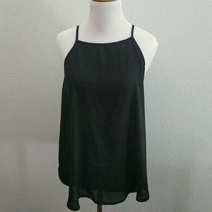 Lush black tank